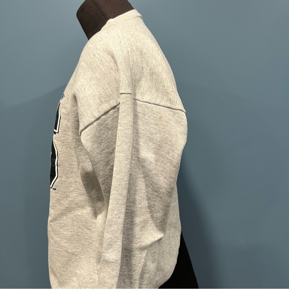 Vtg 1993 Carolina Panthers NFL Football Sweatshirt Pullover Crewneck Approx. XL - Picture 9 of 10